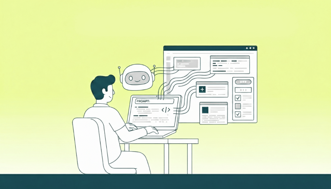 Prompt your idea to the AI app builder