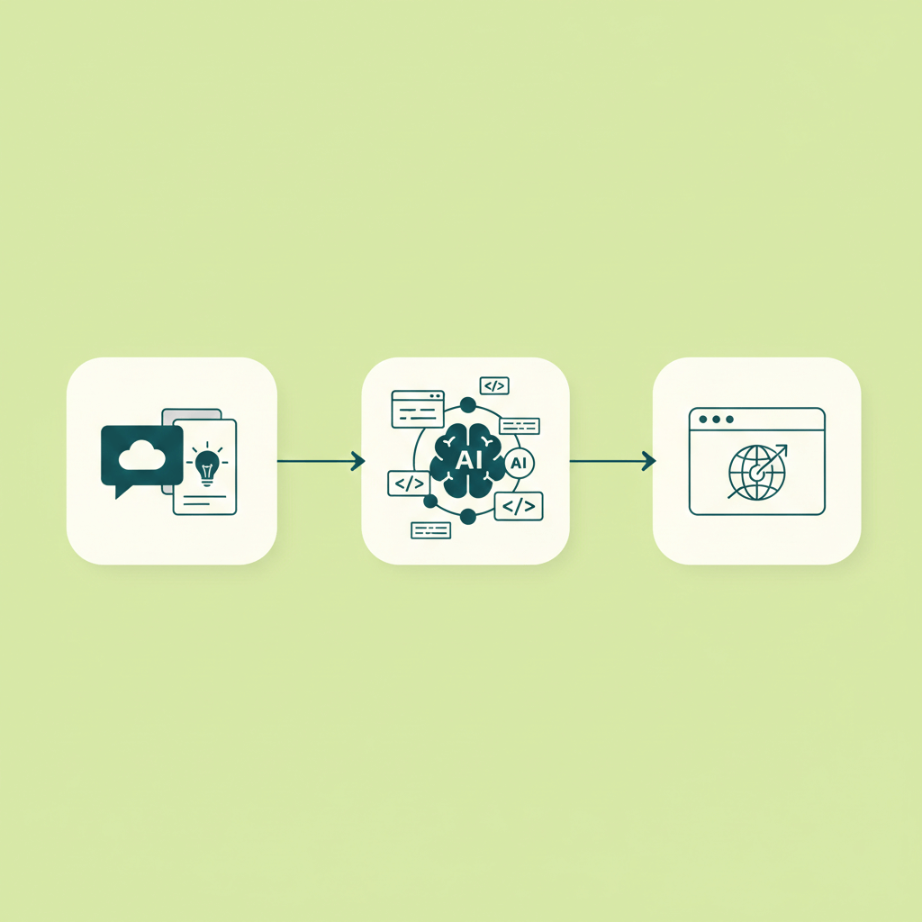 Prompt-to-app workflow