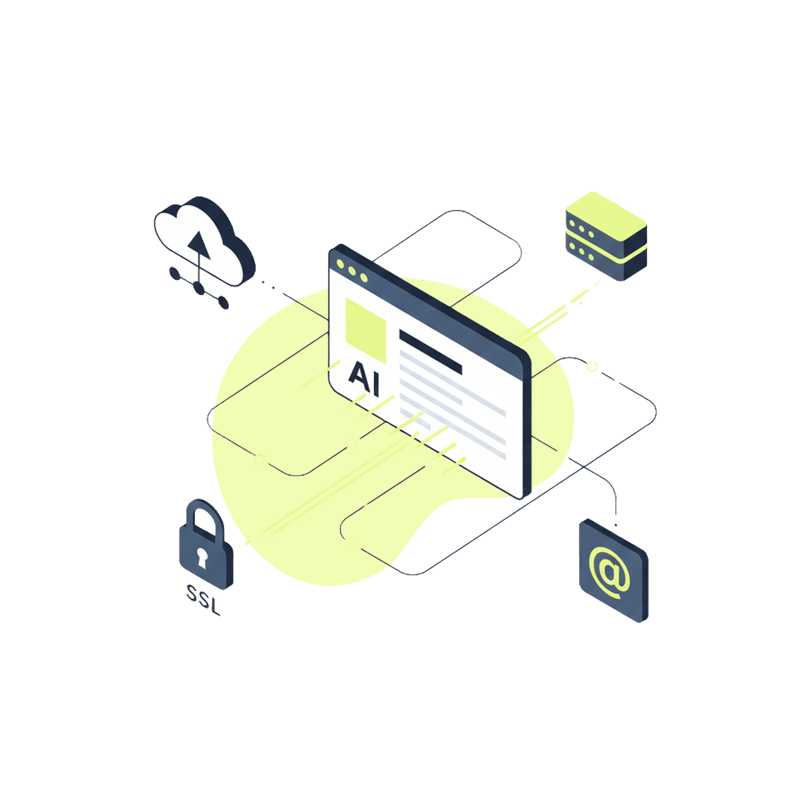 Deployment dashboard with custom domain
